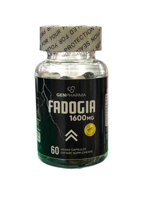 Fadogia Agrestis 60 Capsulas 1600mg Genpharma Estimula o aumento dos níveis de Testosterona. Alívio dos Sintomas da Menopausa.