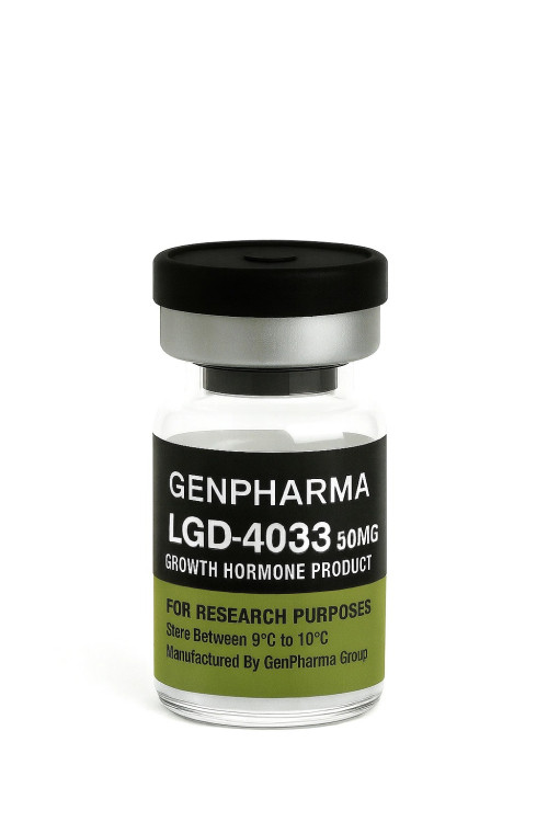LGD-4033 50mg Aumento da Massa - Potencializador de Desempenho Físico GenPharma