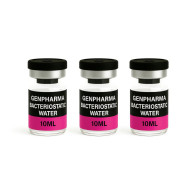 Bacteriostatic Water 10 ml Água Bacteriostática Diluente kit com 3 Unidades Genpharma
