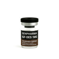 IGF-DES 1mg + Diluente Fator de Crescimento Genpharma